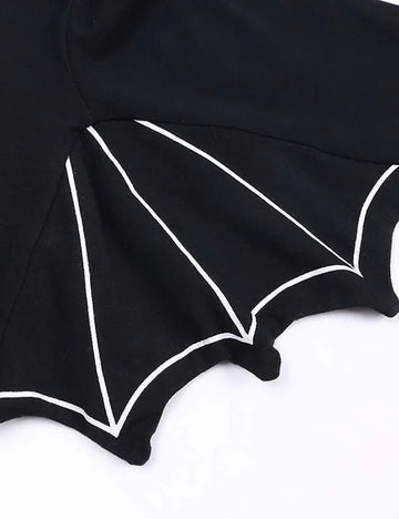 Halloween Funny Bat Hooded Romper - Mini Berni